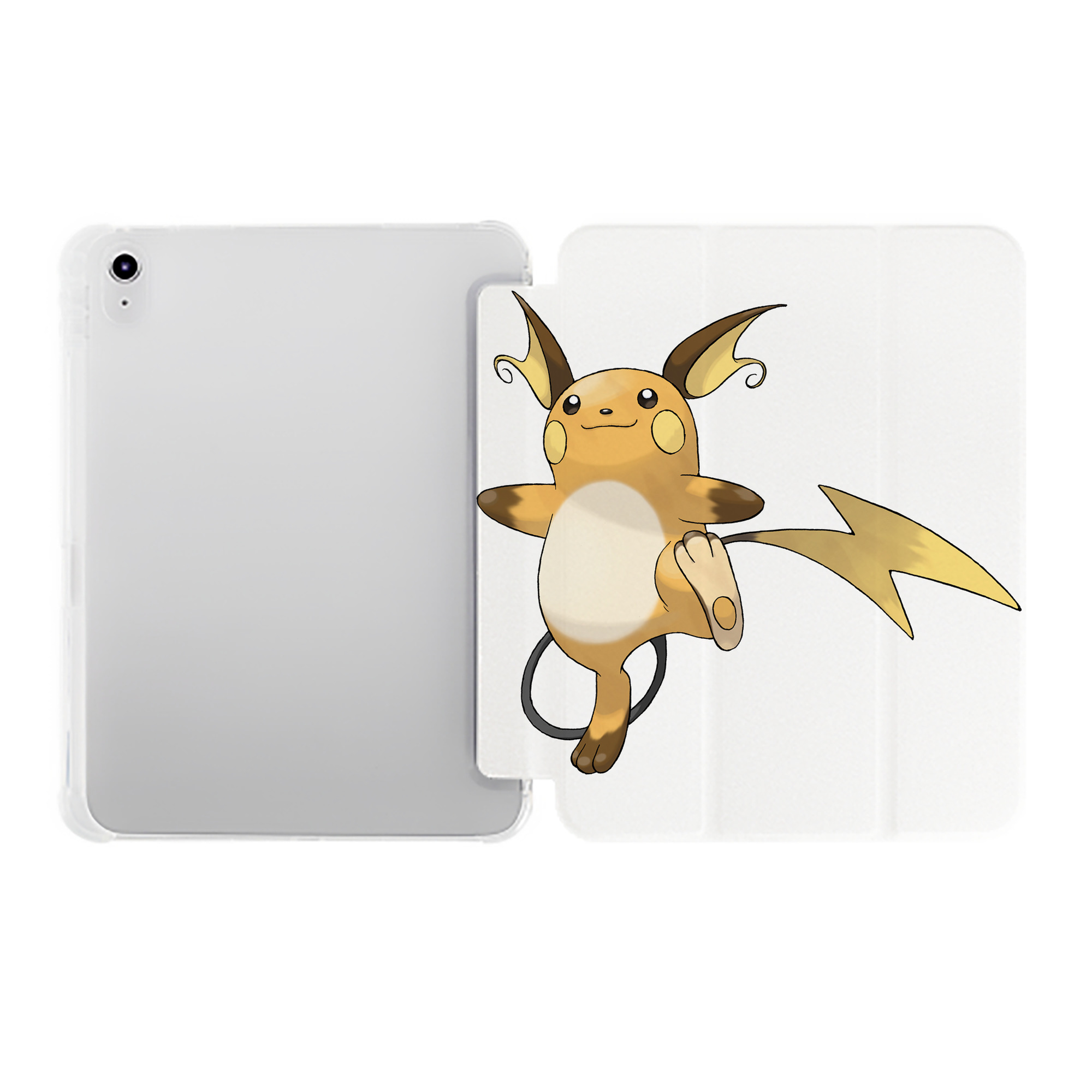 （画像用） ポケットモンスター Pokémon IPad ケース ペン収納付き 三つ折りスタンド PUレザー×シリコン 対応機種9.5/10.5/10.9インチ